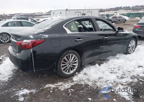 2021 Infiniti Q50 Luxe from USA, damaged, VIN JN1EV7BP2MM702770